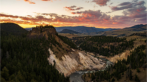 Calcite Springs Overlook