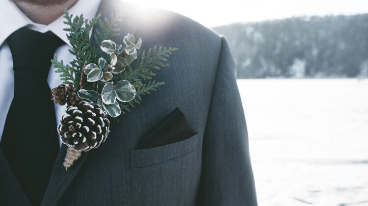winter elopement