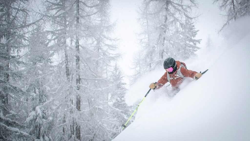 Les Arcs freestyle ski